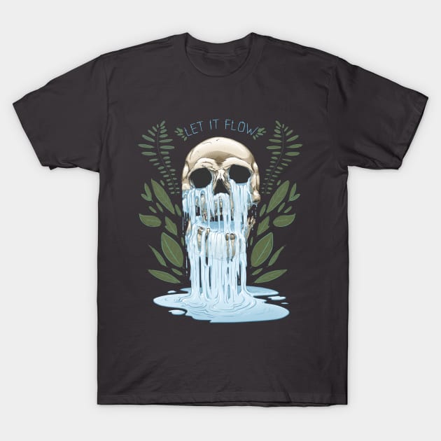 Let It Flow T-Shirt by JoeClarkart